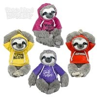 15.5" Sloth With Hoodie