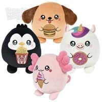 8" Foodie Animal Squishy-Ishies