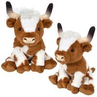 9" Longhorn Cow