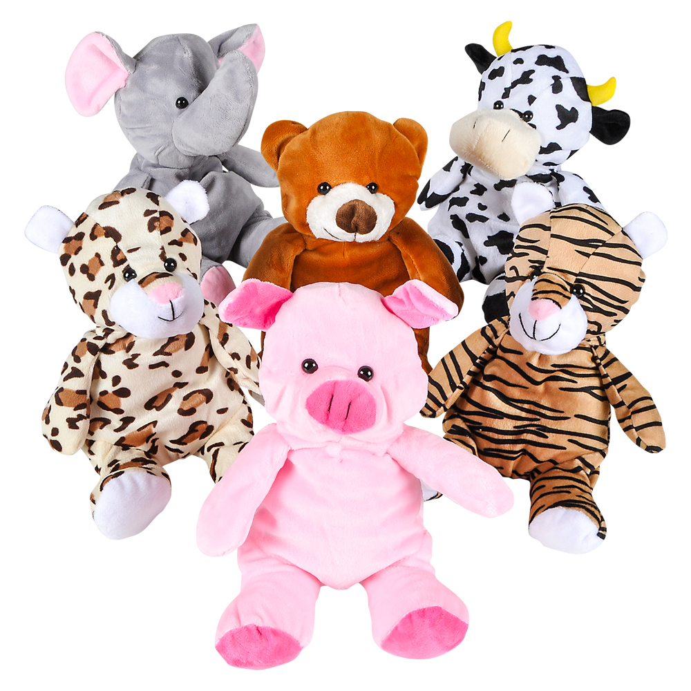 10" Bean Bag Animal Assortment