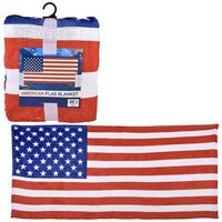 71" X 35" American Flag Blanket