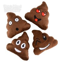 5" Plush Emoticon Poop