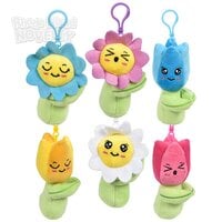 5" Flower Backpack Clip