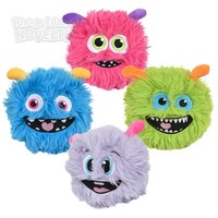 6" Furry Monster Balls