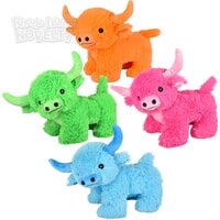 11" Highland Cow Colorful