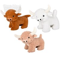 11" Highland Cow Natural