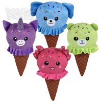 10" Ice Cream Cone Animals