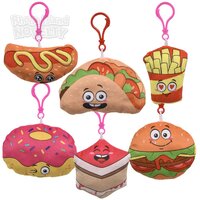 3-4.5" Food Keychains