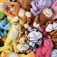 36pc Long Arm Plush Assortment 7.5"-8"