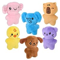 6" Assorted Mink Animals