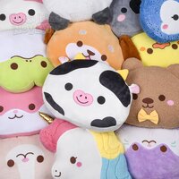 16" Kawaii Animal Plush Pillow Mix 6ct