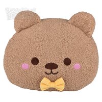 16" Kawaii Bear Plush Pillow