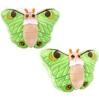 20" Plush Luna Moth Pillow