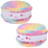 14" Rainbow Macaron Plush Pillow