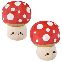 16" Mushroom Plush Pillow
