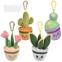 5" Succulent Backpack Clip