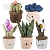 Plush Succulent Assortment 6.5"-10" 6ct