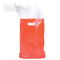 Red Plastic Bags 8.75"x12"
