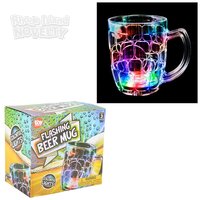 Multi Color Flash Beer Mug 16 oz