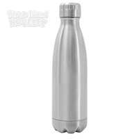 17oz Dbl Wall SS Vacuum Bottle Silver