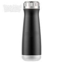 17oz Double Wall Black Insulated Bottle