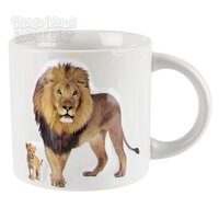 17oz Embossed Lion Mug