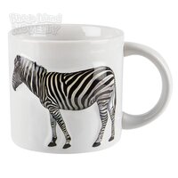 17oz Embossed Zebra Mug