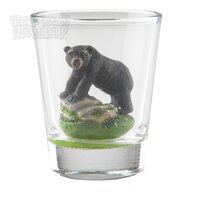 Black Bear Decorative Shot Glass