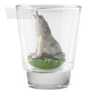 Wolf Decorative Shot Glass