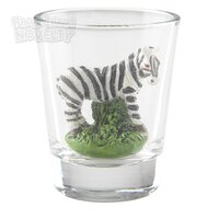 Zebra Decorative Shot Glass