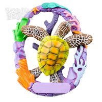 Sea Turtle Resin Coral Magnet