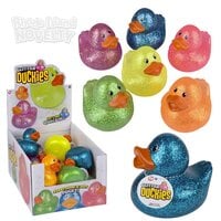 3.75" Glitter Duckies 12ct