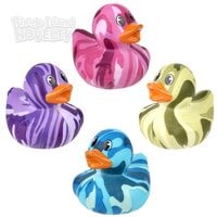 2" Camouflage Print Duckies