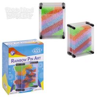 Rainbow Pin Art 4.5in