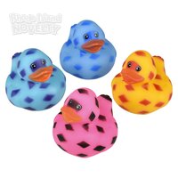 Rubber Ducky Checkered 2in Asm