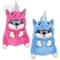 Unicorn Costume Hamster 7in As