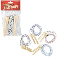 Jump Rope Wooden Handle Asmt