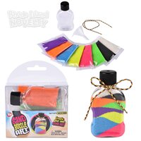 Neon Sand Art Bottle Set 3.25"