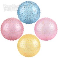 18" Confetti Knobby Ball 48ct
