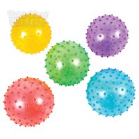 5" Glitter Knobby Ball Mix (250/Cs)