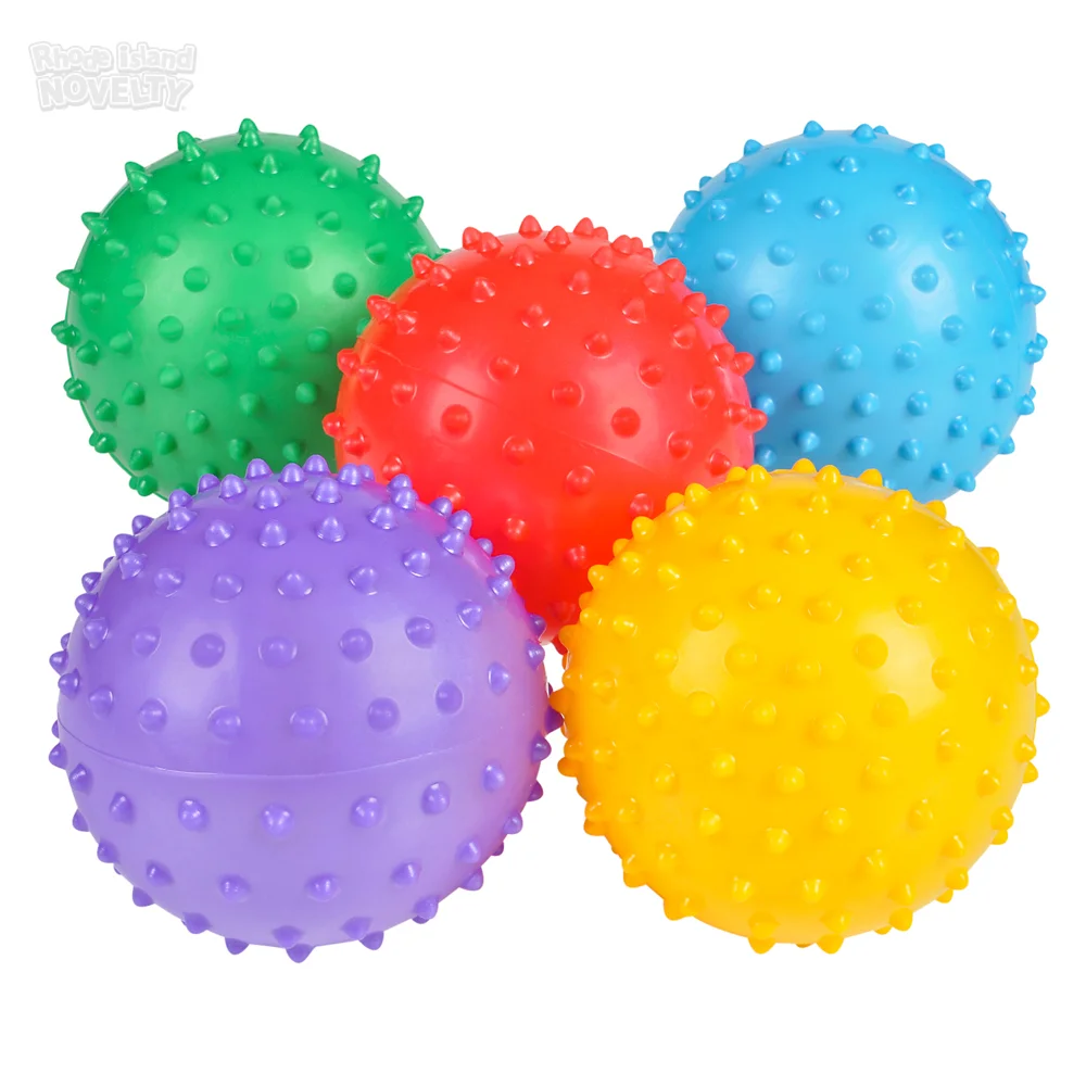 3 Inflated Knobby Ball