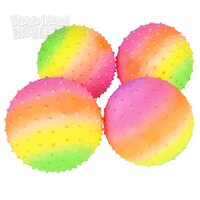 5" Rainbow Knobby Ball