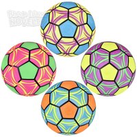 6" Neon Vinyl Soccer Ball 200/Cs