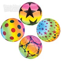 9" Rainbow Vinyl Ball
