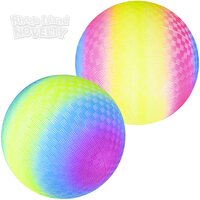 9" Rainbow Playground Ball