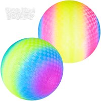 9" Rainbow Playground Ball