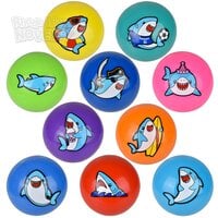 5" Shark Vinyl Ball Assortment