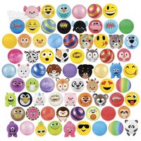 Vinyl And Plush Covered Bladder Ball Mix 16"-18" 36pcs/Cs