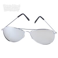 Aviator Mirror Lens Sunglasses