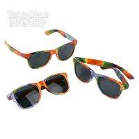 Tie-Dye Color Frame Sunglasses